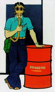 Self-portrait - 1977 - oil - cm 60x120